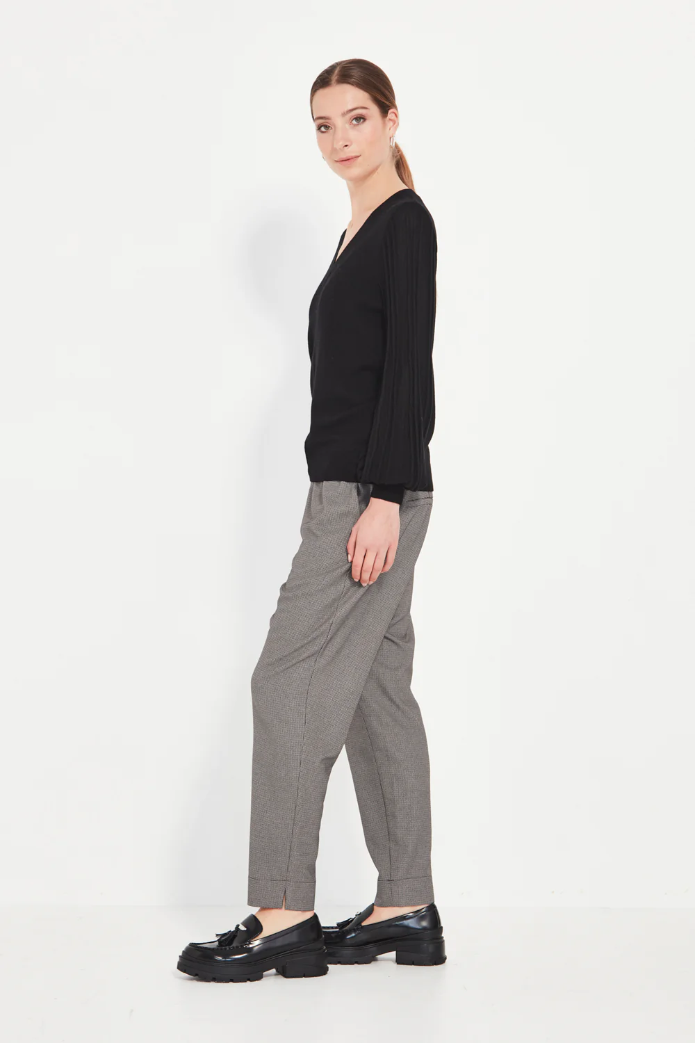 Nina Sweater - Black - Image 3